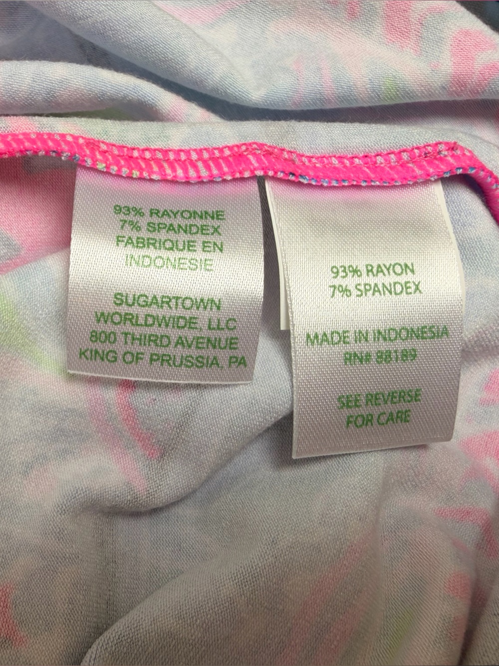 Lilly Pulitzer UPF 50 Sophialetta Dress Pink Paisley - Picture 4 of 5